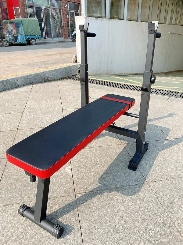 Factory Wholesale High Quality Adjustable Weight Barbell Fitness Bench Foldable Dumbbell Bench Press Strength Training