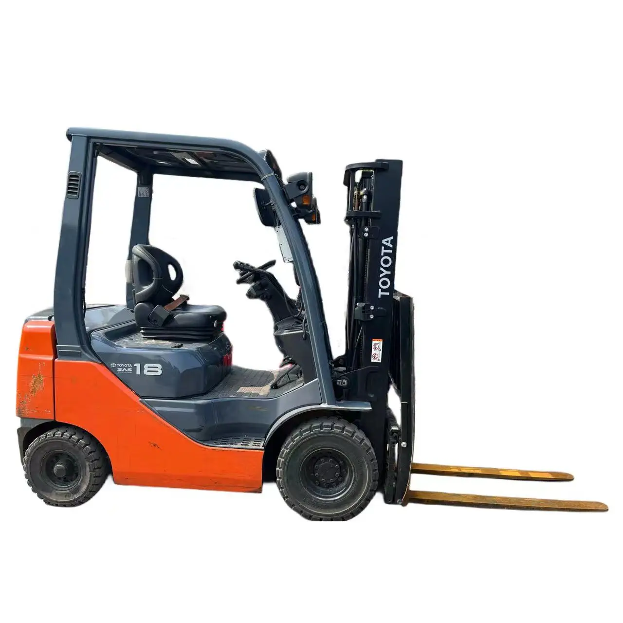 High quality Japan imported machinery Toyota small 1.8 ton 2 ton forklift well maintained
