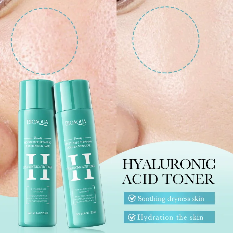 BIOAQUA Beauty Products Moisturizing Repaiping Hyaluronic Acid Lotion Face Moisturizer Lotion for All Skin Types Facial Serum