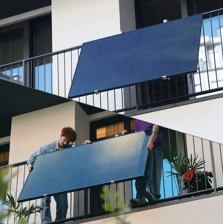 Complete with Home 0.3KW 0.4KW 0.6KW0.8KW 1KW 1.2KW Balkon Solar Set Kit Balcony Garden Solar Energy System
