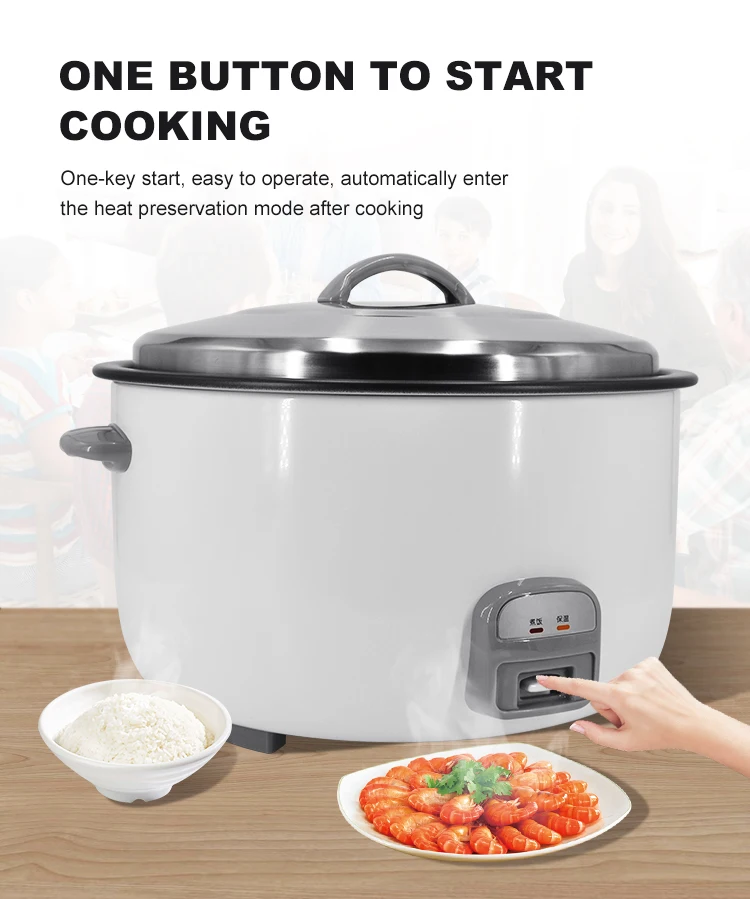Non-stick Professional Product 8L/10L/14L/18L/23L Electric Rice Cooker Restaurant Kitchen Appliance Commercial