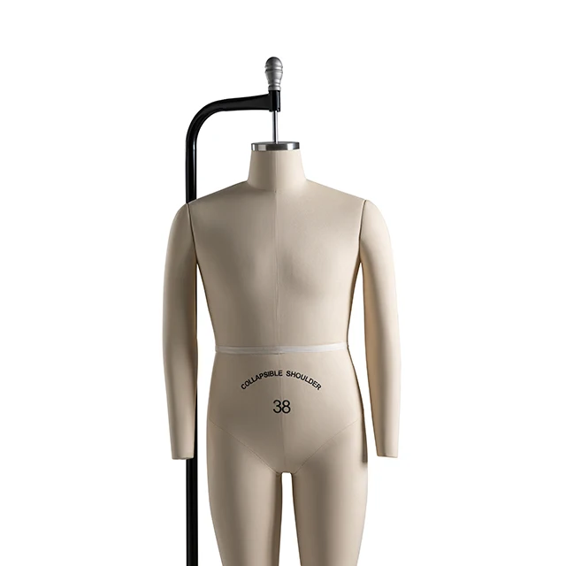Hot Selling male Dress Tailoring Mannequins Hanging Full Body Adjustable Sewing Tailor Mannequin For Dressmaker