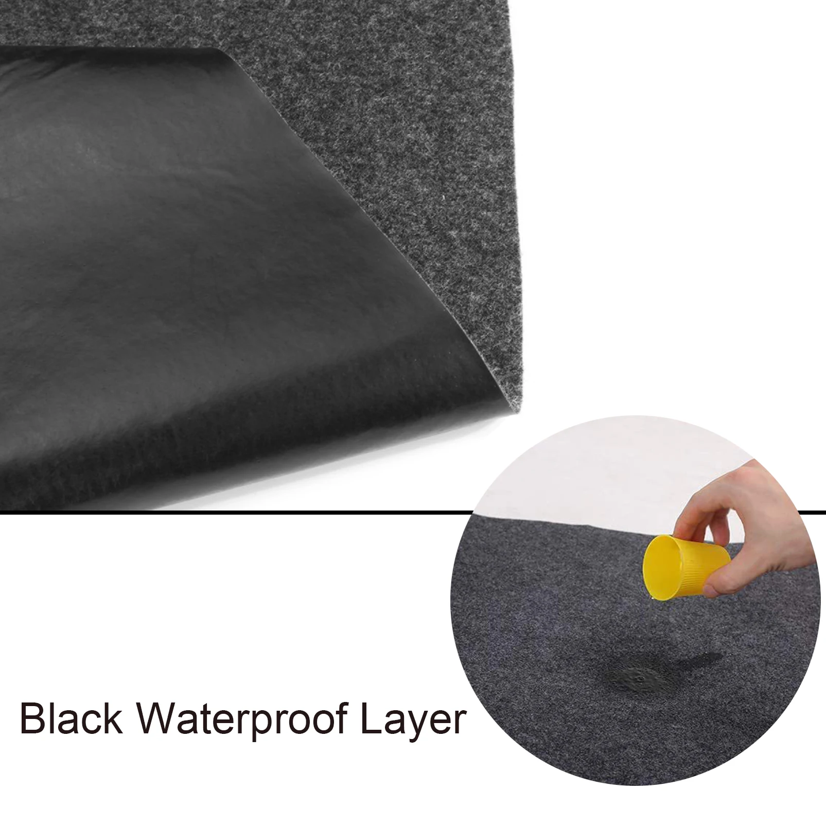 Car Garage Floor Mat Water Absorbing and Oil Spill Containment Garage Mats for Floor Anti Slip Containment Mats for Garage Floor