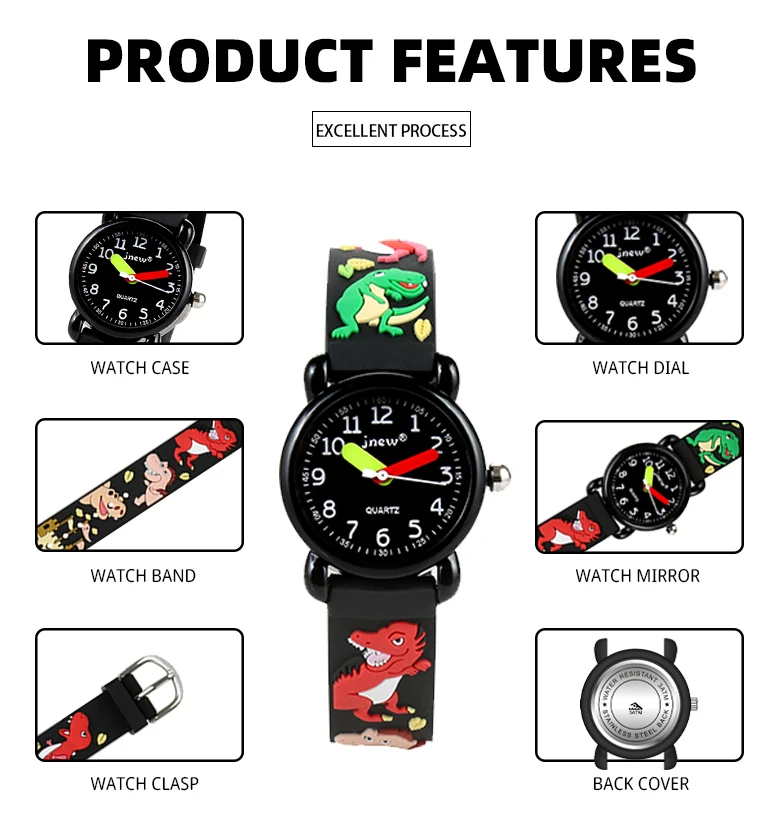Low Price Sport Digital Cartoon Watch for Kids