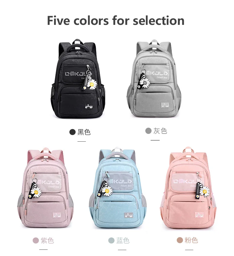 female backpack designer mochila escolar new school bags for middle and high school students