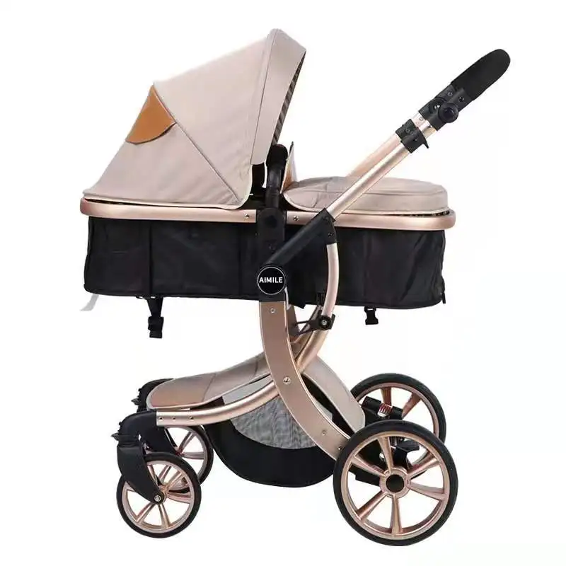 high quality 0-3 Years Old Children Kid stroller 64*56*105cm 360 Universal Wheel Baby Stroller