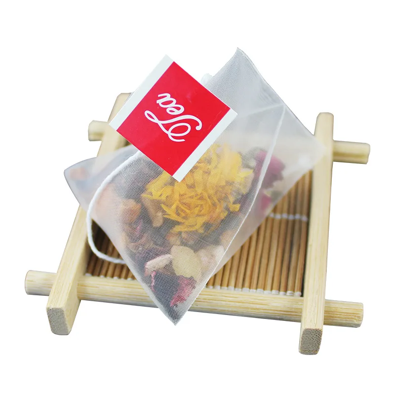 Biodegradable Nylon Empty Pyramid Tea bag