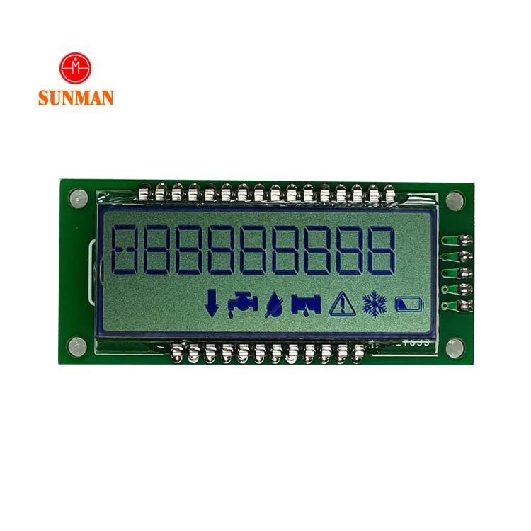 2.1 inch 18 pin smart glass new arrival water resistant water lcd customized tn htn stn lcd