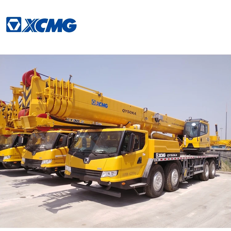  Официальный мобильный строительный кран XCMG QY50KA Китай Лидер продаж 50 тонн