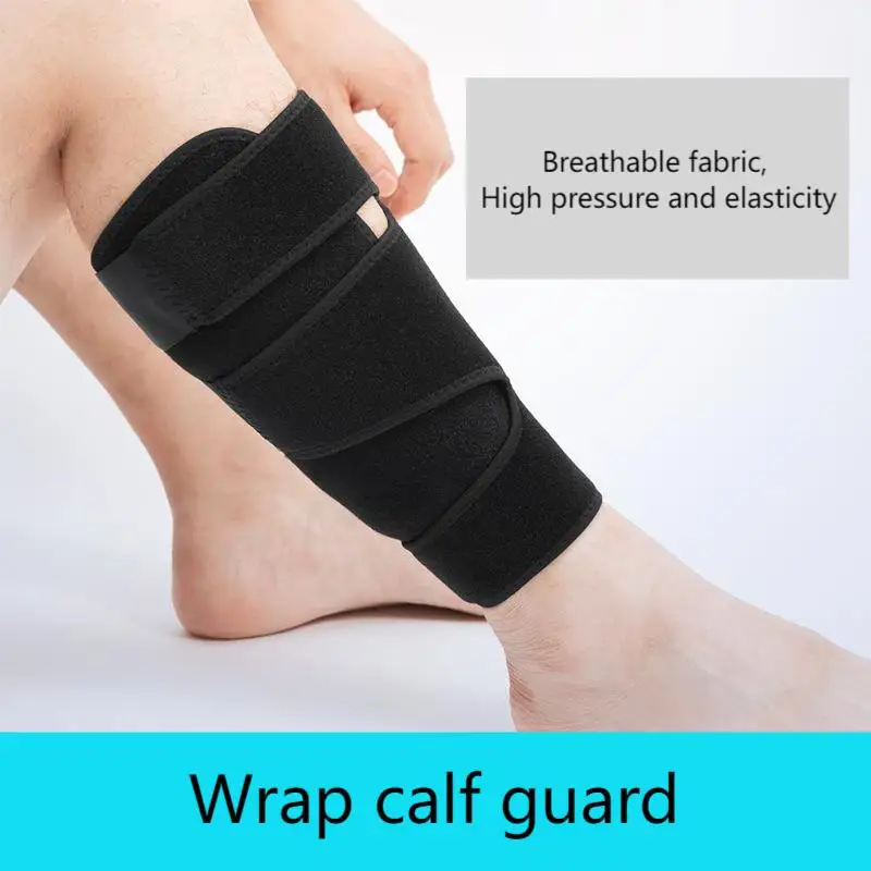 Elastic-velcro sports brace Calf breathable wrap leg brace