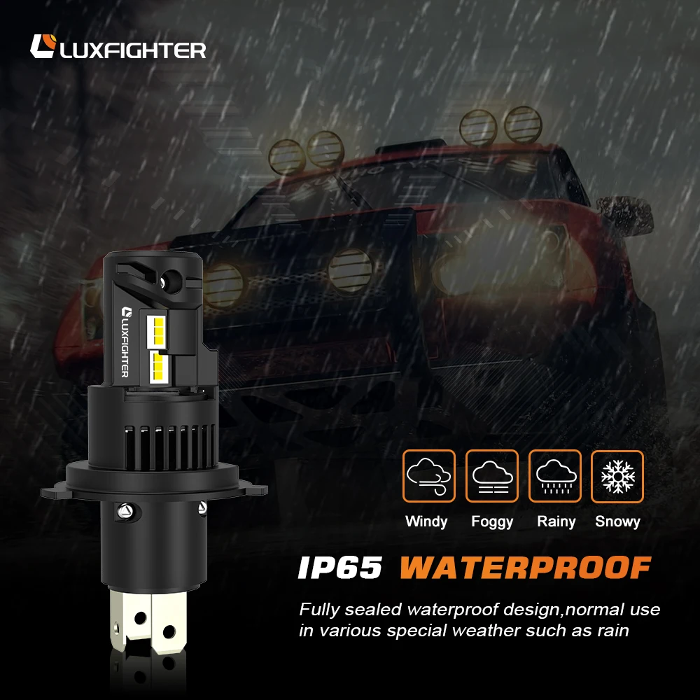Led h4 Auto Lighting System Canbus Wholesale H1 H3 H7 H11 Motorcycle Led Head Light H4 Car Led