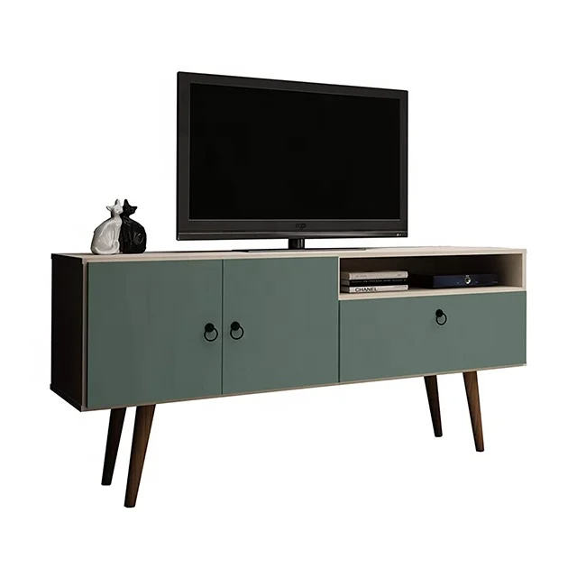 Simple Vintage Design tv stand wooden Entertainment Center Media Console tv stand cabinets