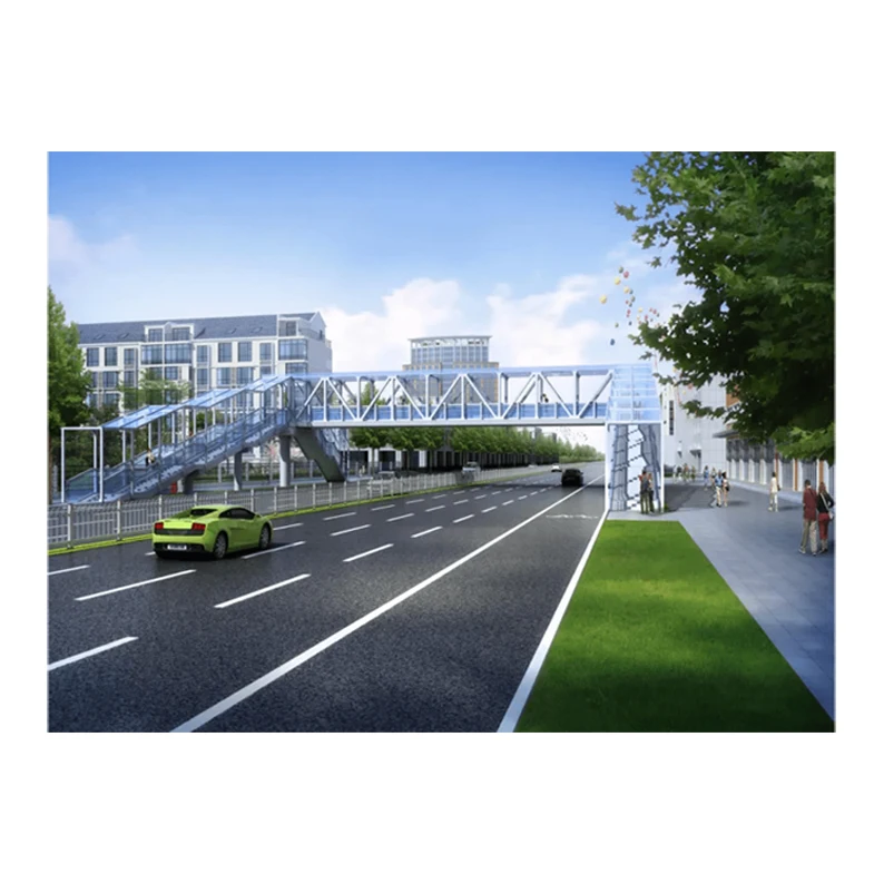 Высокое качество Космическая металлическая ферма стальной пешеходный мост