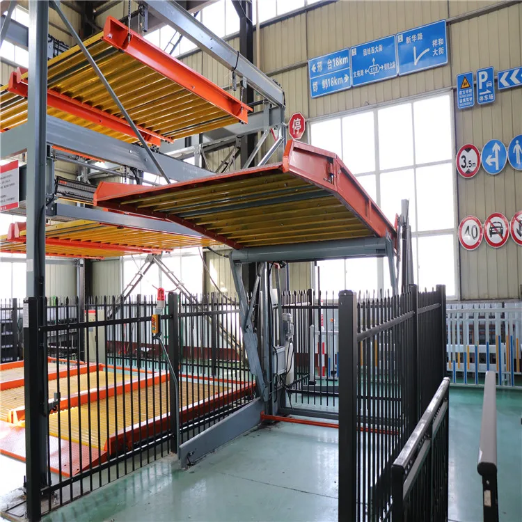 WP brand 2 Post Hydraulic Car Park Lift /4 Post  Parking Car Elevator
