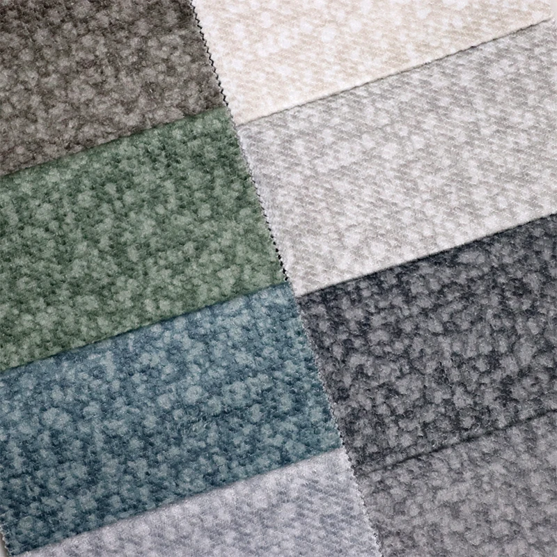TC5 Manufacture Cushion OEM ODM Knitted 240gsm 142cm Printing Furniture Velvet Sofa Fabric Upholstery for Cushion
