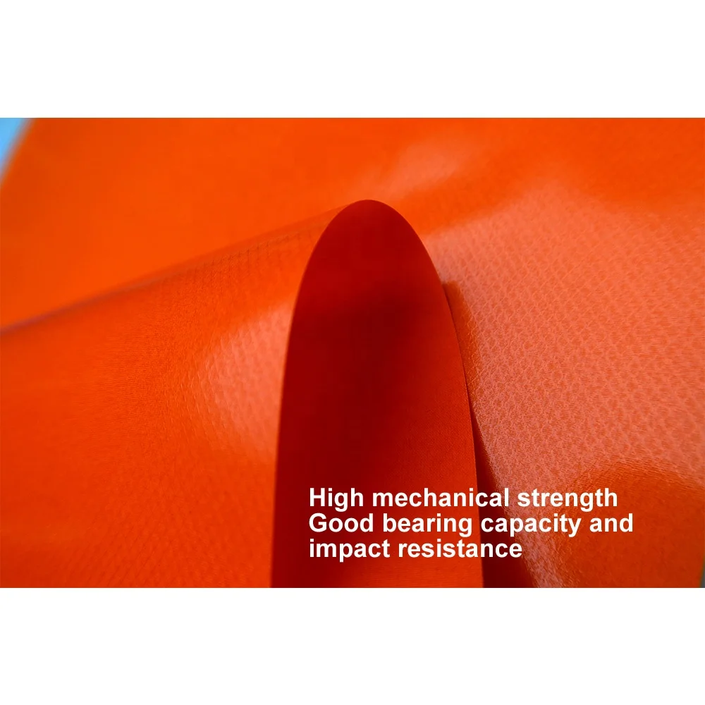 High Quality Red Diamond Lattice Polyester 75D Coated Double TPU Fabric for Inflatable Mattress Outdoor