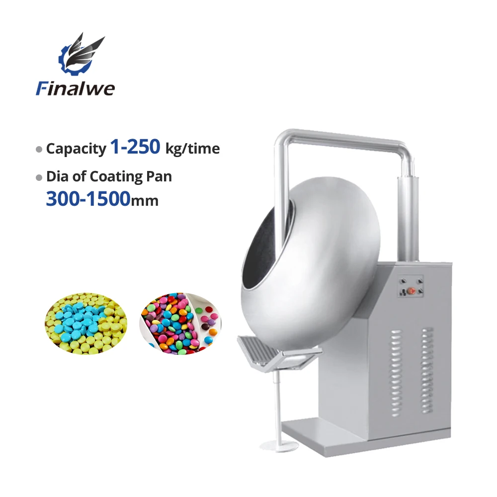 Finalwe Automatic Tablet Coating Machine Pet Vet Pill Film Coating