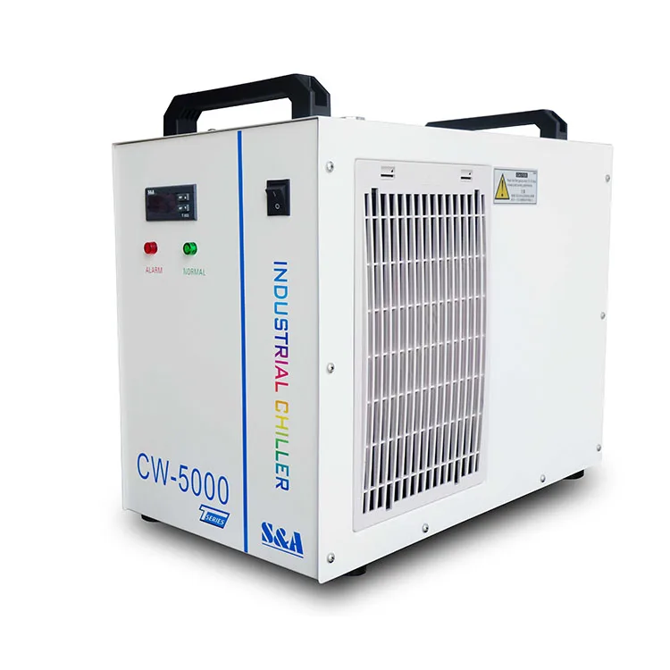 CW-5000 industrial water cooled chiller for laser cutting machine