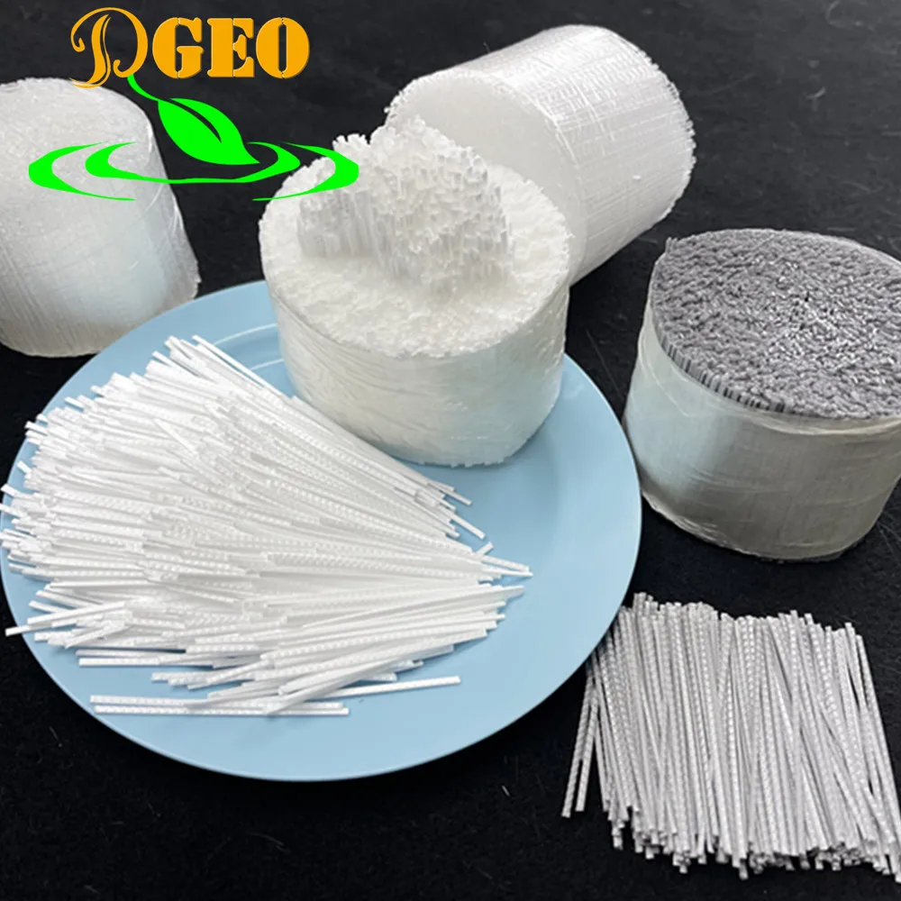 High strength Polypropylene synthetic macro fiber 48mm, 51mm PP macro fiber