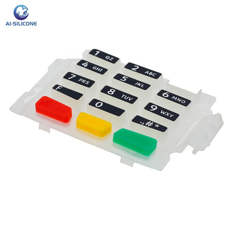 China Manufacturer Rubber Button Silicone Keypad