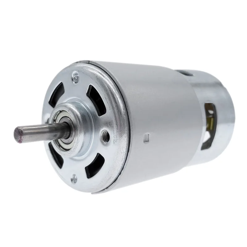 RS 775 Мотор 12V 24V двойной шариковый подшипник 3000rpm4500rpm6000rpm8500rpm10000rpm RS775 большой высокий крутящий момент низкий уровень шума