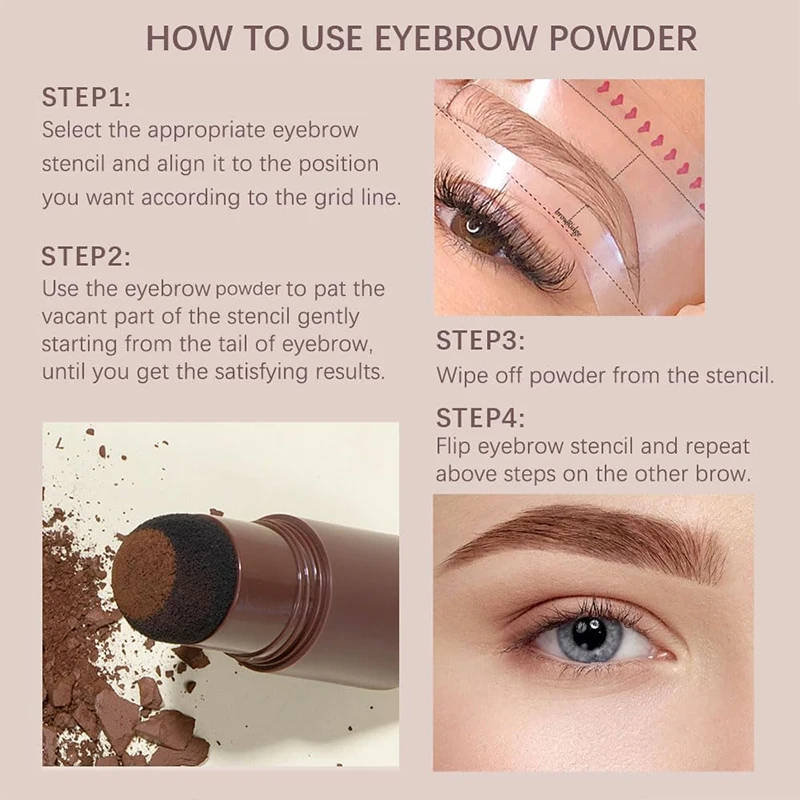 Wholesale OEM Waterproof Long Lasting Hairline filler powder Grooming Eyebrow Powder Stick Hairline Shadow Powder