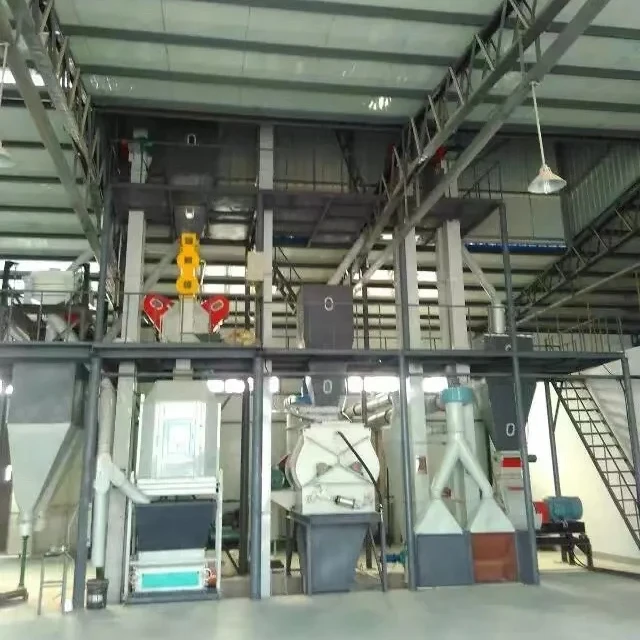 8TPH automatic Animal feed chicken food production line from Henan Eternalwin Machinery
