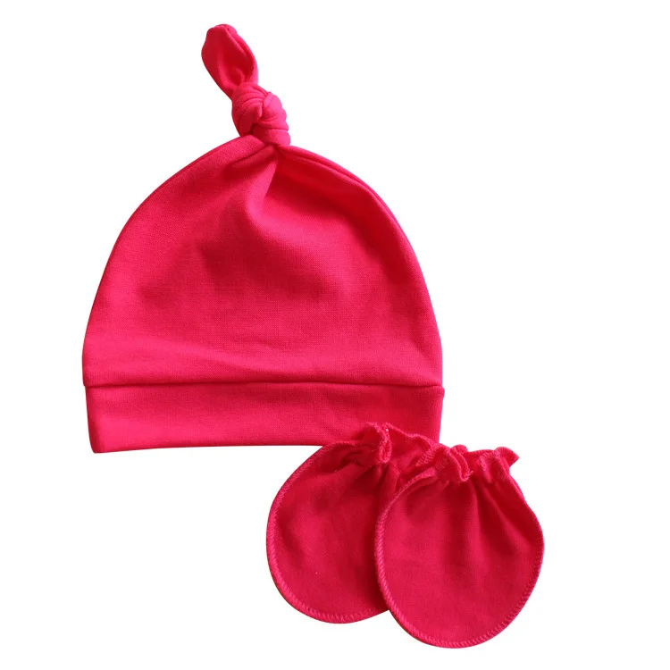 
Baby beanie cap gloves knotted hat sub knotted hat pull hat 
