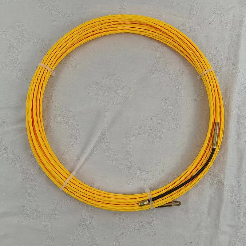 3mm 4mm 5mm high strong twisty polyester electrical fish tape cable wire rope puller fish tape