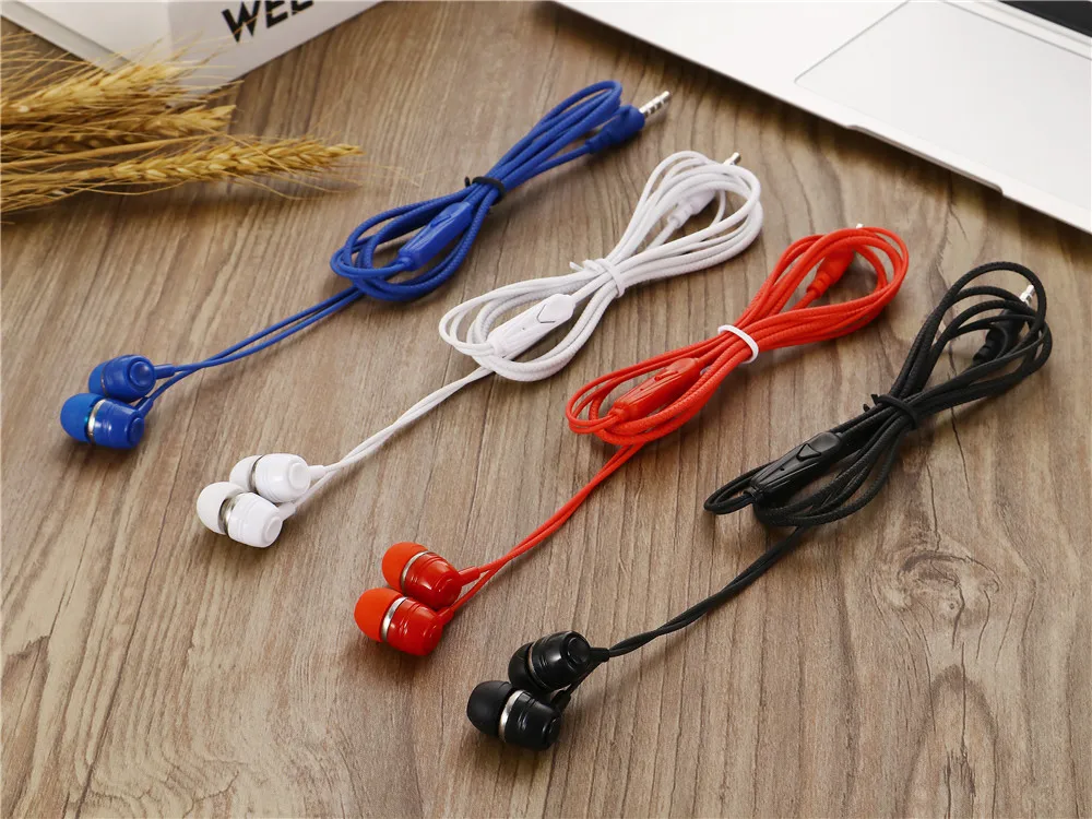 Новое поступление спортивные Игровые наушники с чистым звуком 3 5 мм гарнитура для iPhone Samsung наушники-вкладыши проводные