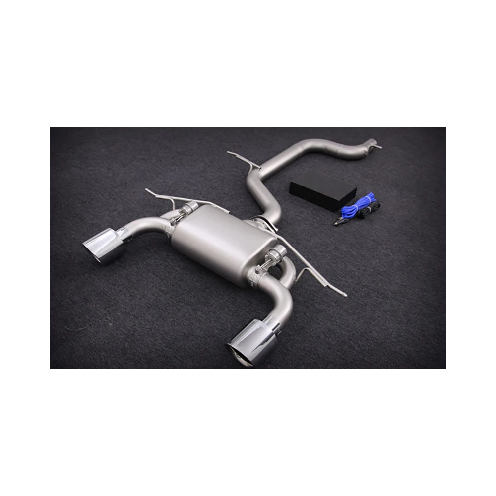 Wholesale High Quality Stainless Steel Rear Exhaust System Muffler Exhaust Pipe Car for The Audi Tt