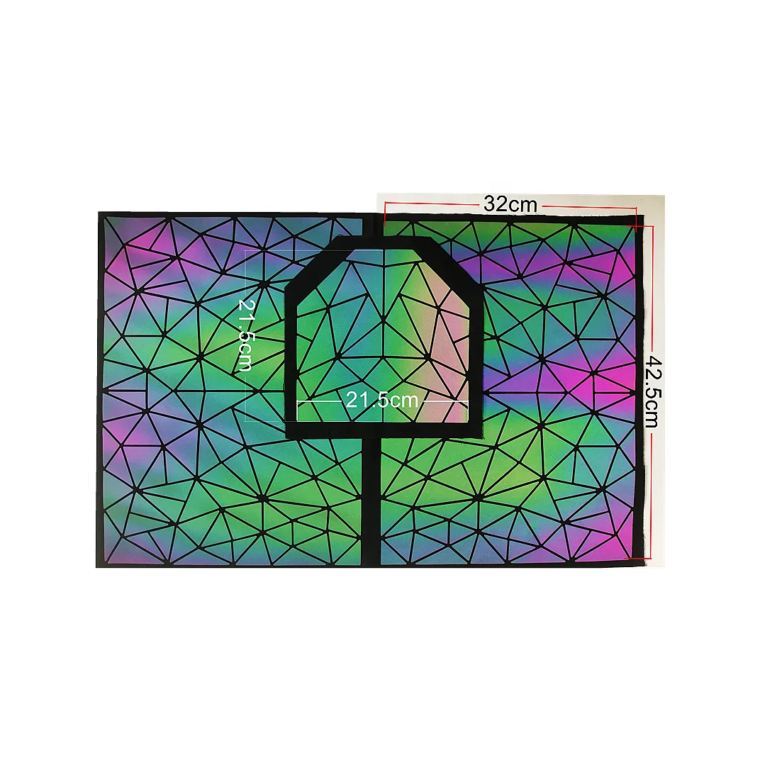 
Backpack Recycled Leather Material High Quality Reflective Materials For Sale 