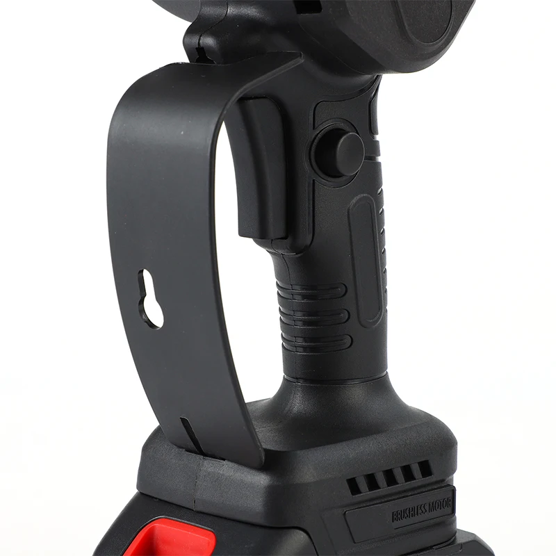 Industrial Grade 6-Inch Mini Cordless Electric Chainsaw 21V Rechargeable Battery Operated for Wood Sawing 185mm Blade