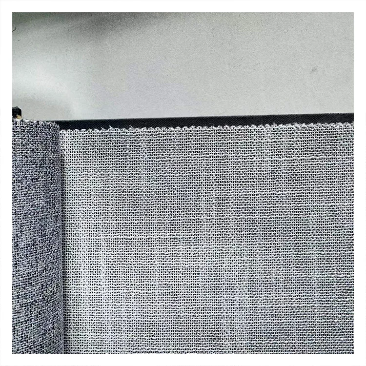 Factory Stock  Cheap Price Blackout Embroidered Polyester Curtain Fabric For Living Room