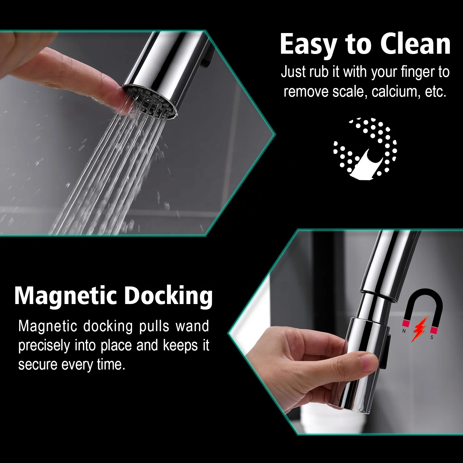 Modern Style Kitchen Pull Down Faucet Sprayer Kitchen Faucet Water Tap Kitchen Faucet