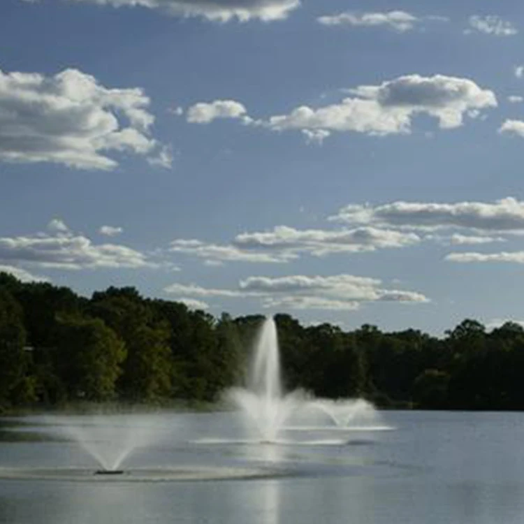 FREE DESIGN Flower Shape Pool Small Floating Portable Golf Course Water Fountain