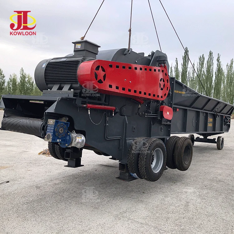 Best Selling 20 Tons Per Hour Forced Feeding System Sugarcane Grass Chopper Machine Feed Processing