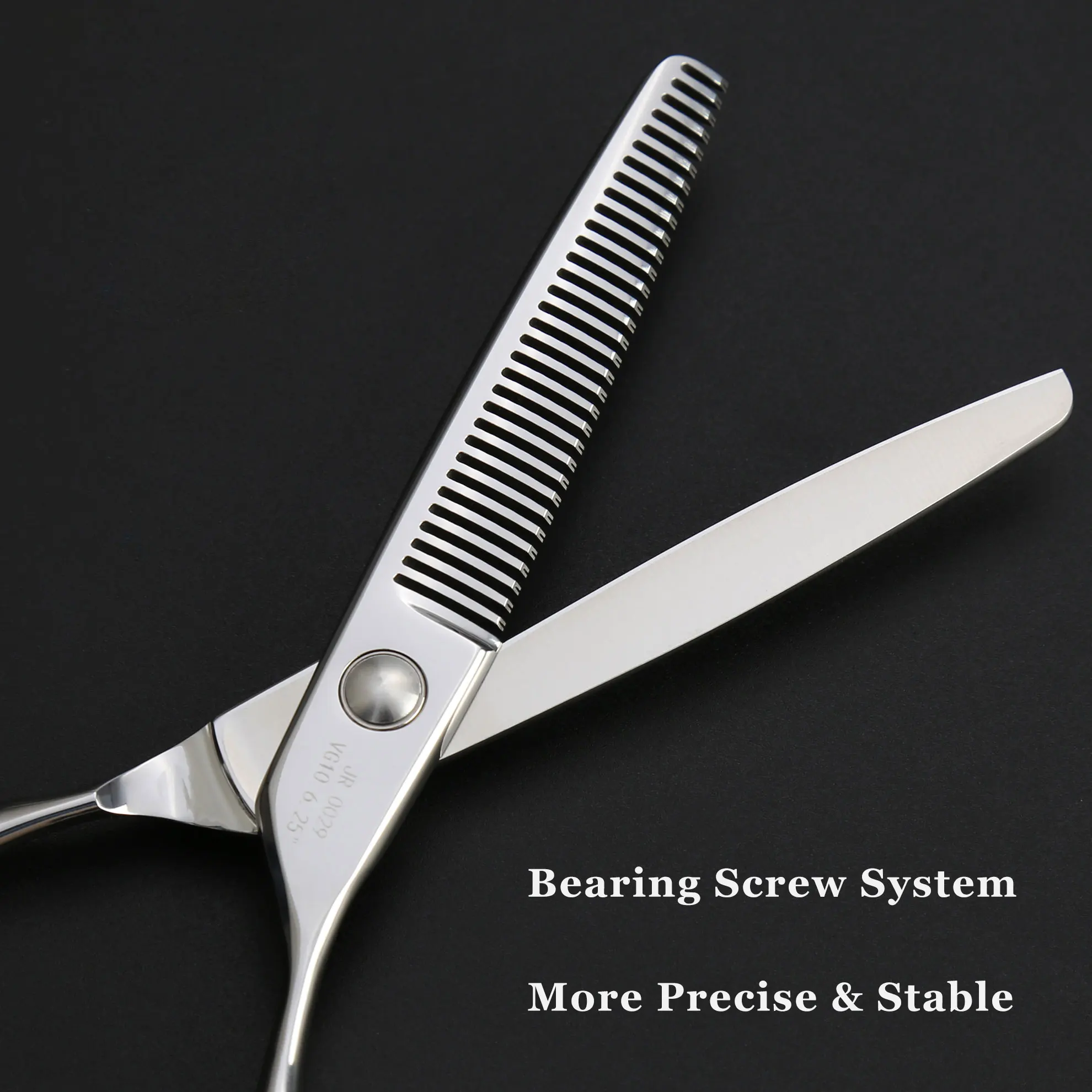 Professional CNC Anti-teeth scissors Japanese 440C Hairdressing Scissors Barber Shears Set Thinning Hair Cutting Scissors