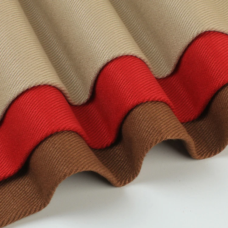 Textiles Manufacturer Customizable Twill Elastane Stretch Shirt Fabric With Cotton