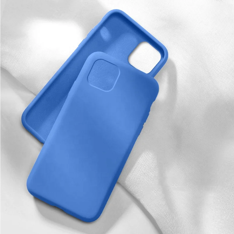 Hot selling rubber silicone phone case for iphone 13 Pro 12 11 XSmax shockproof with logo liquid silicon phone cases