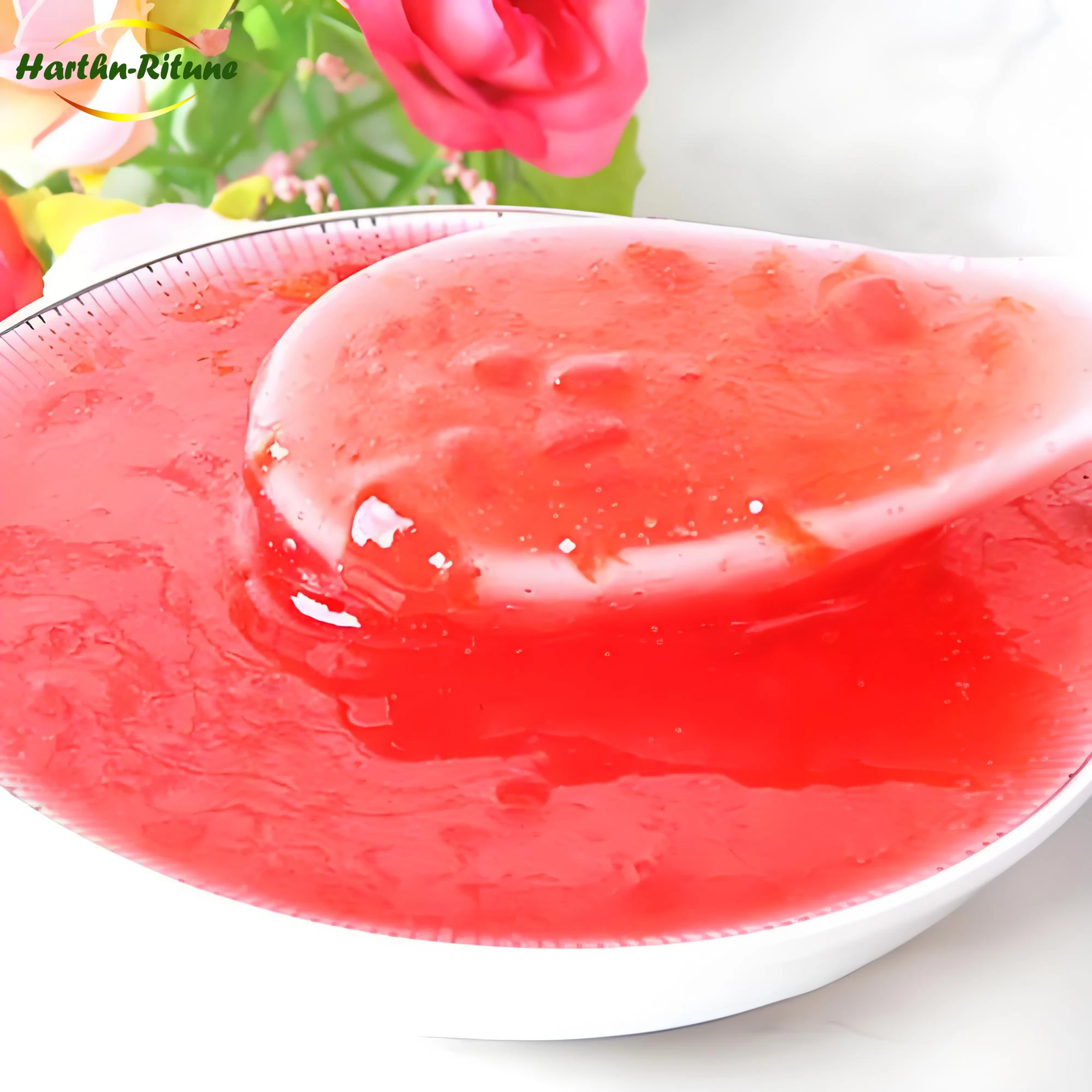 Superior Quality Wholesale Suppliers OEM Peach Flavor Fruit Jam Honey Peach Jam in Bag or Drum Packaging China