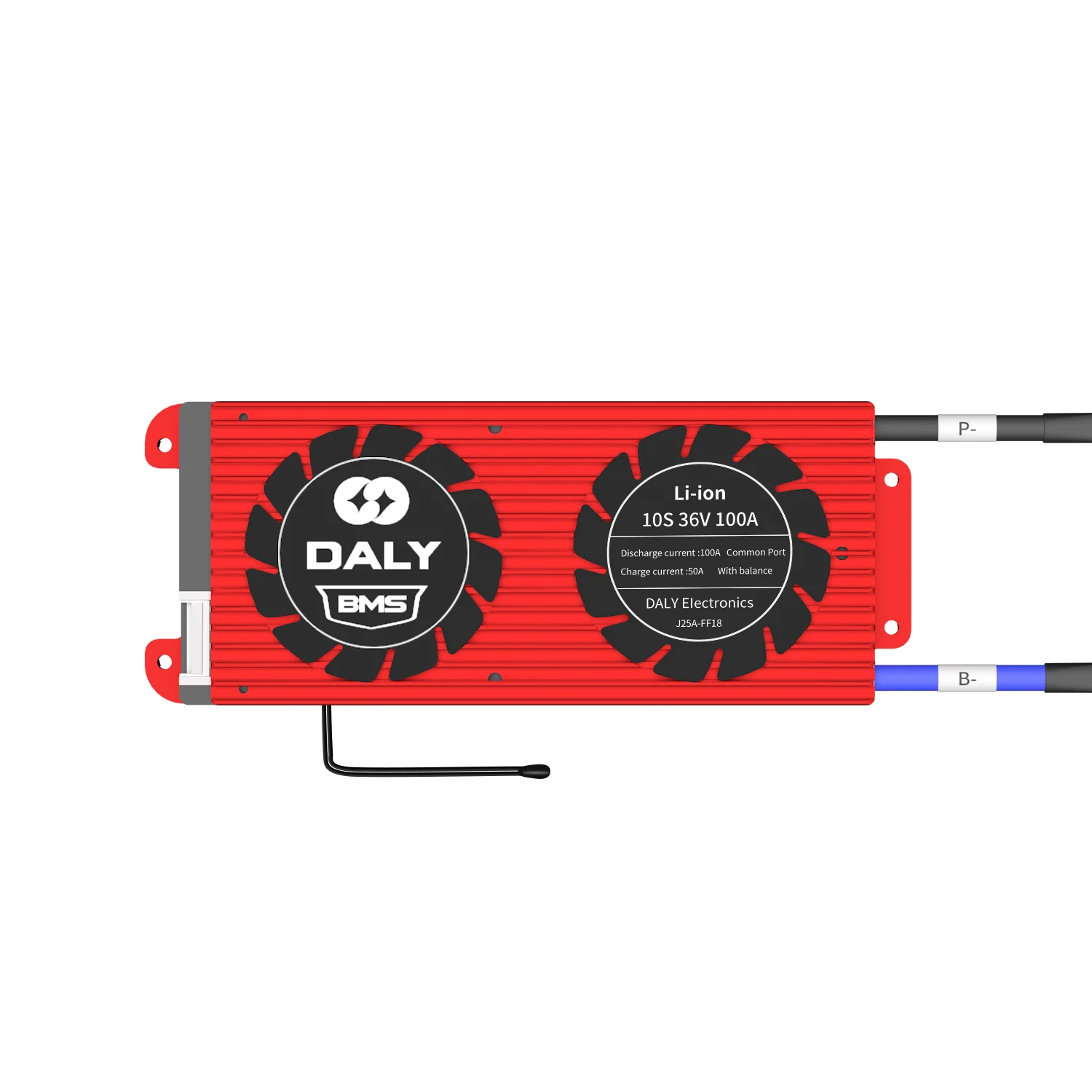 Daly 1 шт. 10S 100A 36 В литиевая Защитная панель для 8 упаковок 18650 PCB BMS литий-ионный аккумуляторный модуль