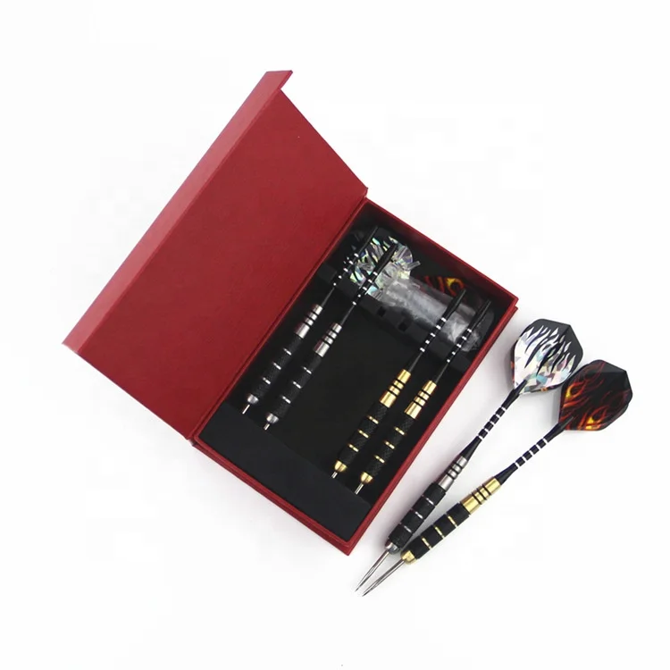 Professional metal dart High Quality 6pcs Metal Tip Aluminum Shaft Darts Custom Safety Darts