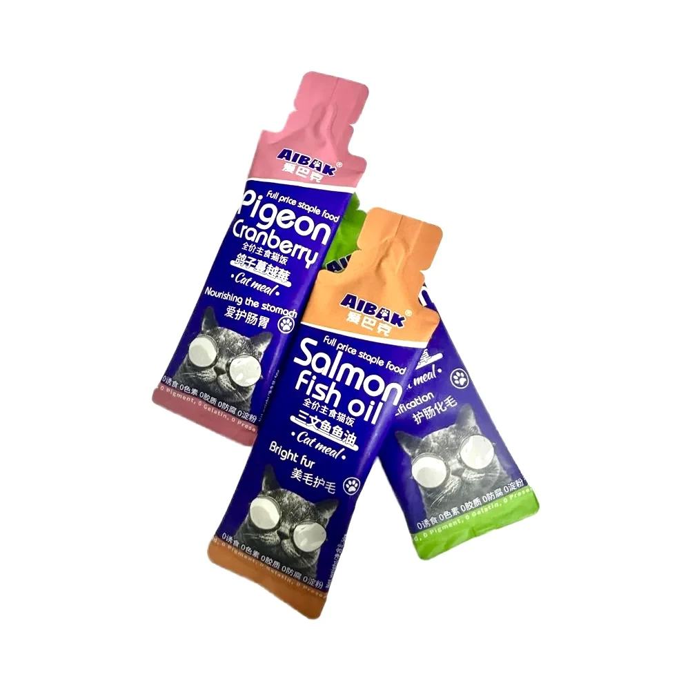 OEM ODM High Quality 50g Wet Food for Cats Delicious Pet Snack with Fresh Packaging Nutrition-Enhanced Rice Strip