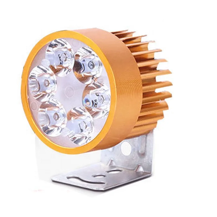  12V светодиодные фары мотоцикла лампы Автомобильный прожектор внешняя осветительный противотуманный универсальный авто автомобиль аксессуары для