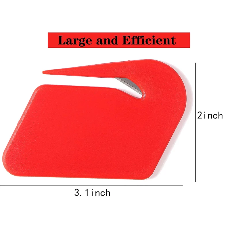 Многофункциональный портативный нож для открывания писем, нож для бумаги с пластиковым лезвием, для экспресс-картона, конверта