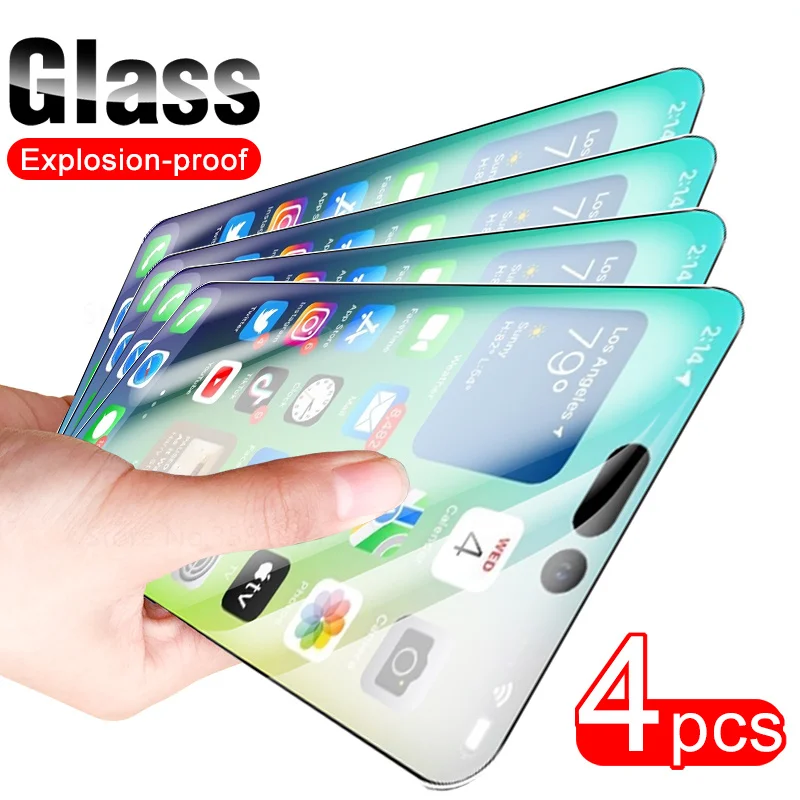 SUF-I1 High Quality Tempered Glass Case Phone 14 Pro Max Screen Protect Film I Phone 14 ProMax Film
