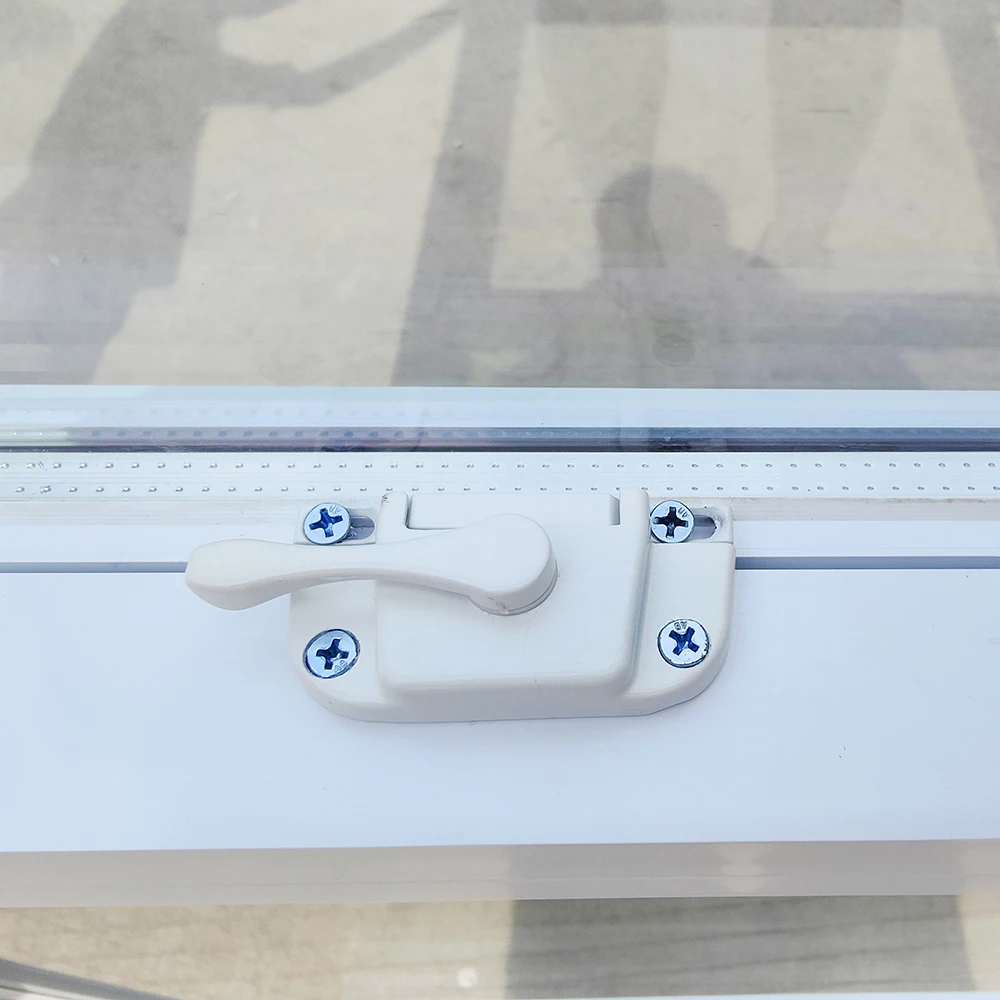 Chinese brand double glaze upvc windows modern style doubles hung upvc sliding windows