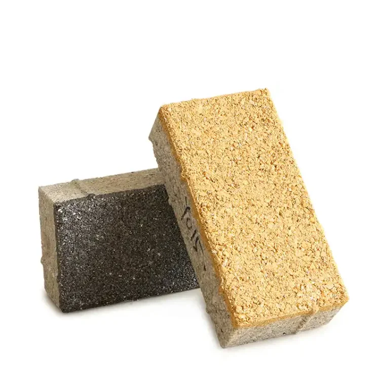 Anti-slip and energy-saving pervious brick for garden pavement
