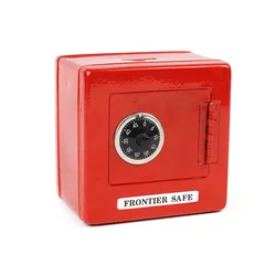 Safe Material Saving Toy Rotating Combination Lock Storage Box Money Bank Security cash box